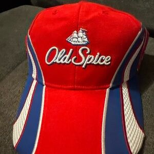 Red and Blue Men's Hat